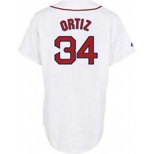 Boston Red Sox David Ortiz Majestic MLB Youth Player Replica Jersey