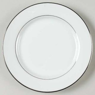 Mikasa Westminster Bread & Butter Plate, Fine China Dinnerware   White & Platinu