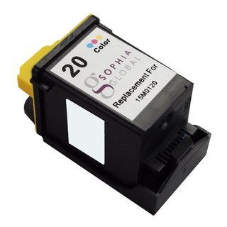 Sophia Global Remanufactured Color Ink Cartridge For Lexmark 20 (ColorPrint yield up to 275 pagesModel 1eaLex20Pack of One (1) cartridgeWe cannot accept returns on this product. )