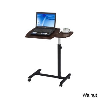 Chrome Frame Adjustable Laptop Desk Table Cart