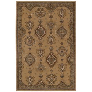 Karastan Bellingham Farragut Beige Rug (86 X 116)