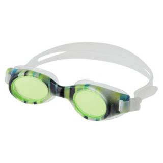 Speedo Junior Glide Goggle   Light Green Print