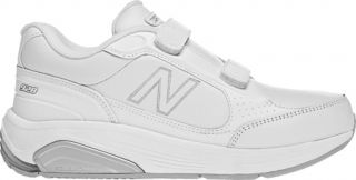 Womens New Balance WW928V   White Velcro Shoes