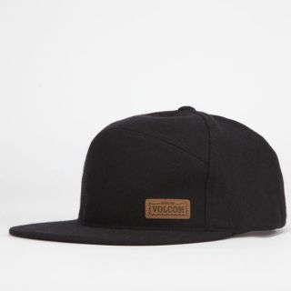 Vbj Custom Mens 5 Panel Hat Black One Size For Men 217535100