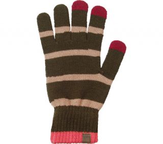 Womens Sperry Top Sider Wool Blend Magic Glove 002   Olive Gloves