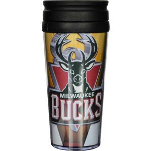 Milwaukee Bucks 16oz Travel Tumbler