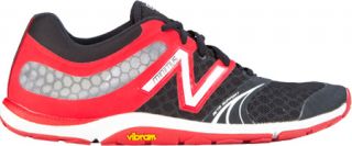 Mens New Balance MX20v3   Black/Red Lace Up Shoes
