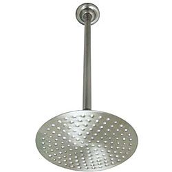 Satin Nickel Showerhead And Arm