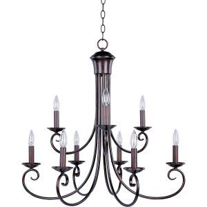 Maxim MAX 70006OI Loft 9 Light Chandelier