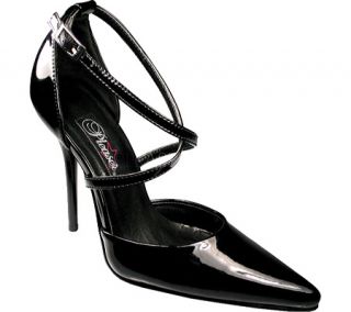 Womens Pleaser Milan 42   Black Patent High Heels