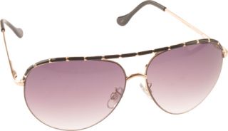 Womens Jessica Simpson J504   Gold/Black Sunglasses