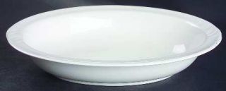 Royal Doulton Profile 10 Oval Vegetable Bowl, Fine China Dinnerware   All White
