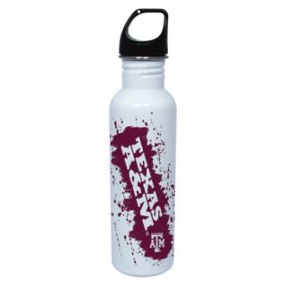 NCAA Texas A and M Aggies Water Bottle   White/Maroon (26 oz.)