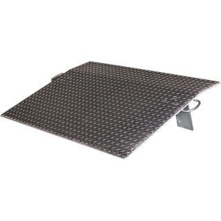 Vestil Economizer Dockplate   Aluminum, 2000 lb. Capacity, 60in.L x 60in.W,