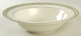 Mikasa Emerald Park 10 Round Vegetable Bowl, Fine China Dinnerware   White Flow