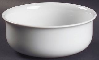 Arzberg Hobby White 7 Round Vegetable Bowl, Fine China Dinnerware   Daily Shape