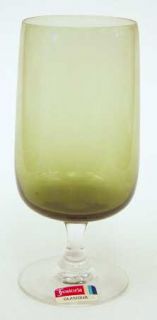 Fostoria Glamour Green Iced Tea   Stem #6103,         Green Bowl