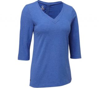 Womens Merrell Iris Half Sleeve   Sapphire Heather Long Sleeve Shirts