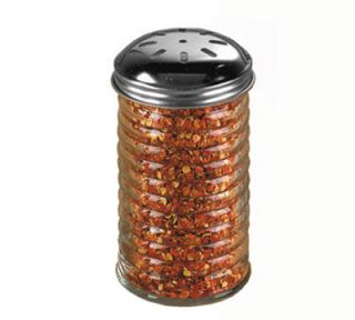 American Metalcraft Spice Shaker w/ 12 oz Capacity & Top, Glass/Stainless
