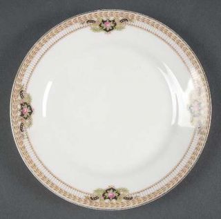 Noritake Belmont (Circa 1912) Bread & Butter Plate, Fine China Dinnerware   Tan