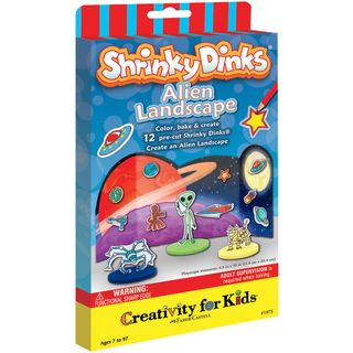 Creativity For Kids Activity Kits shrinky Dinks Aliens (makes 12)