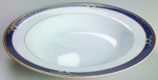 Wedgwood Chadwick Large Rim Soup Bowl, Fine China Dinnerware   Embassy Collectio