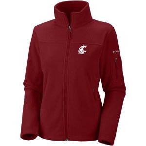 Washington State Cougars Columbia NCAA Womens Give & Go Full Zip Jacket