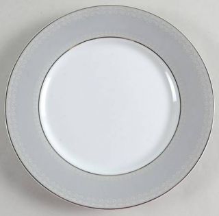 Mikasa Platinum Crown Accent Luncheon Plate, Fine China Dinnerware   Esquire, Pl