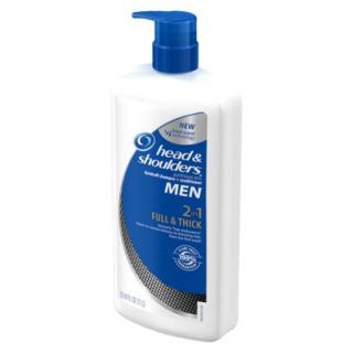 Men Head & Shoulders 2 in 1 Full & Thick Shampoo & Conditioner   33.8 fl oz