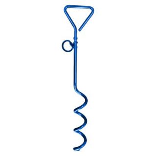 Platinum Pets Coated Steel Tie Out Stake   Blue