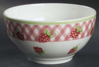 Villeroy & Boch Strawberries N Cream Rice Bowl, Fine China Dinnerware   Berries
