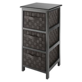 Storage Drawers Whitmor Woven Strap 3 Drawer Chest