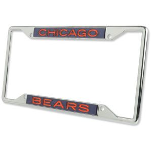 Chicago Bears Glitter Laser Frame