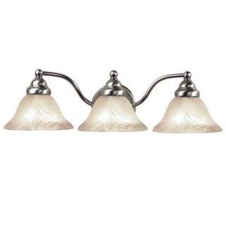 Woodbridge Lighting Anson 3 light Satin Nickel Bath Bar