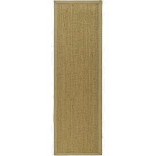 Hand woven Sisal Natural/ Beige Seagrass Rug (2 6 X 22)