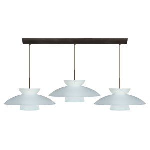 Besa Lighting BEL 3JV 451325 LED BR Trilo Pendant