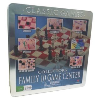 Family 10 Wood Game Center