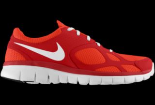 Nike Flex 2012 Run iD Custom (Wide) Kids Running Shoes (3.5y 6y)   Red