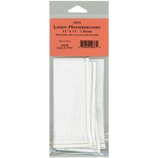 Linen Handkerchief 11x11 Single Spoke