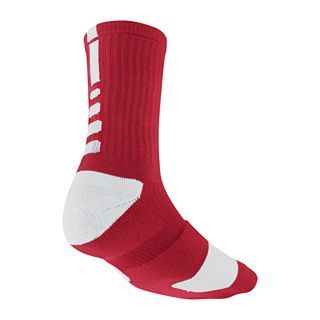 Nike Elite Basketball Crew Socks   Boys, Red/White, Boys