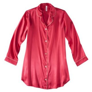 Gilligan & OMalley Womens Satin Sleep Shirt   Kissel Fruit Pink S