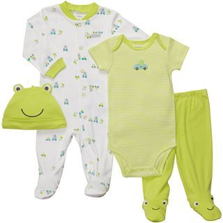 Carters 4 pc. Layette Set   Boys newborn 9m, Green, Green, Boys