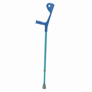 Drive Euro style Lightweight Forearm Crutch (Blue, tealFSA EligibleMaterial Aluminum, plastic Aluminum, plastic)