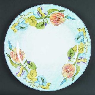 American Atelier Floral Garden 12 Chop Plate/Round Platter, Fine China Dinnerwa
