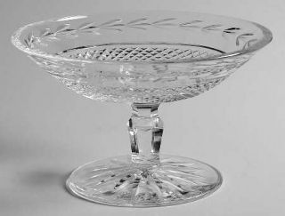 Waterford Glandore Round Compote (Height X Width)   Clear,Plain Foot,Laurel&Cris