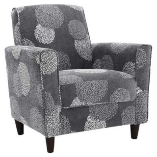 DHI Enzo Sunflower Arm Chair AC EN LC023 Color Charcoal