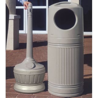 Commercial Zone Standard LitterMate Trash and Cigarette Receptacle Combo 7153