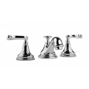 Meridian Faucets 2011100 Universal Widespread Lavatory Faucet with Lever Handles