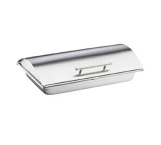 Cal Mil Rectangular Luxe Chafer Cover   Stainless Steel