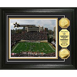 Vanderbilt University Stadium Photo Mint (Black frameNumbered limited quantityCertificate of authenticityOfficially licensedReady to hangGift BoxedCare instructions Hand wipe with soft cloth )